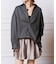 IENA LA BOUCLE ウールロングシャツ