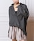 IENA LA BOUCLE ウールロングシャツ
