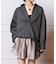 IENA LA BOUCLE ウールロングシャツ