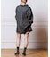 IENA LA BOUCLE ウールロングシャツ