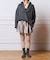 IENA LA BOUCLE ウールロングシャツ