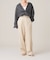 IENA LA BOUCLE ウールロングシャツ