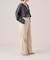 IENA LA BOUCLE ウールロングシャツ