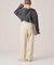 IENA LA BOUCLE ウールロングシャツ