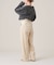 IENA LA BOUCLE ウールロングシャツ