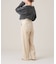 IENA LA BOUCLE ウールロングシャツ