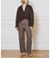 IENA LA BOUCLE ウールロングシャツ