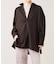 IENA LA BOUCLE ウールロングシャツ
