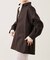 IENA LA BOUCLE ウールロングシャツ