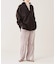 IENA LA BOUCLE ウールロングシャツ