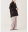 IENA LA BOUCLE ウールロングシャツ