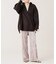 IENA LA BOUCLE ウールロングシャツ