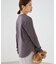 ラウンドテールロングプルオーバー