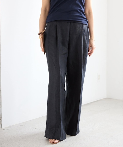 OGLINEN タックパンツ36 Deuxieme Classe パンツ *OGLINEN タックパンツ レディース