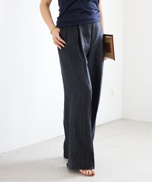 OGLINEN タックパンツ36 OGLINEN タックパンツ｜ベーセーストックのアウトレット通販