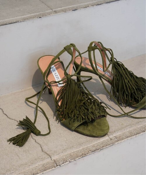 アクアズーラレースアップシューズ38サイズAquazzura AQUAZZURA/アクアズーラ】GYTANE SANDAL 85｜ベーセーストックの