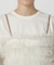 《WEB限定》SLOBE citron.フリルチュールキャミソール