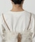 《WEB限定》SLOBE citron.フリルチュールキャミソール