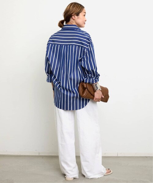 未使用☆ MATTEAU マトー ストライプシャツ 1 MATTEAU/マトー】CLASSIC STRIPE SHIRT｜ベーセーストックの