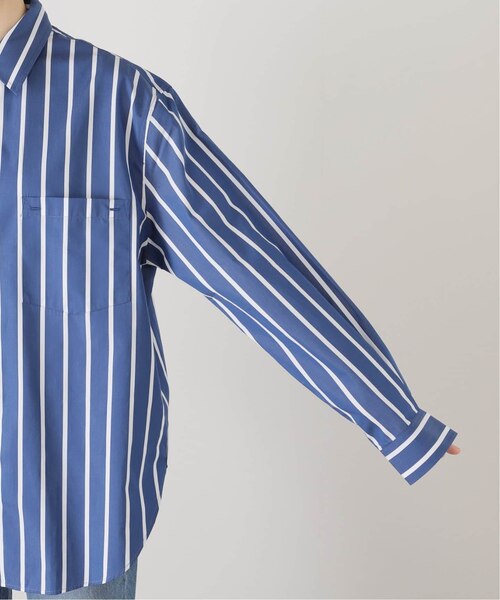 未使用☆ MATTEAU マトー ストライプシャツ 1 MATTEAU/マトー】CLASSIC STRIPE SHIRT｜ベーセーストックの