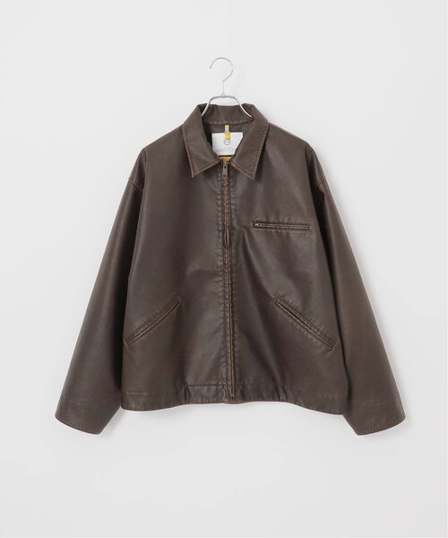新品未使用 BC.STOCK Gleamy / フェイクレザーブルゾン B.C STOCK｜ベーセーストックのレザージャケット（メンズ）の