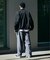 サマーツイード モダンワイドスラックス