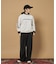 OUT OF FRAMe embroidery プリントT