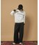 OUT OF FRAMe embroidery プリントT