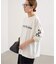 OUT OF FRAMe embroidery プリントT