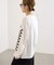 OUT OF FRAMe embroidery プリントT