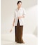 waist nallow シャツ