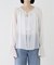 COTTON VOIL GATHERED ブラウス