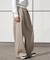 ハイウエストワイドパンツ