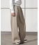 ハイウエストワイドパンツ