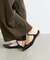 【atelier brugge/アトリエブルージュ】strap mule