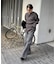 別注【Health knit/ヘルスニット】ランダムリブヘンリープルオーバー