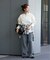 別注【Health knit/ヘルスニット】ランダムリブヘンリープルオーバー