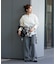 別注【Health knit/ヘルスニット】ランダムリブヘンリープルオーバー