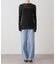 HAKUJI/ハクジ Sheer rib BN PO カットソー H232482