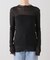 HAKUJI/ハクジ Sheer rib BN PO カットソー H232482