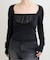 シフォンドッキングカットトップス