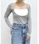 シフォンドッキングカットトップス