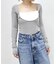 シフォンドッキングカットトップス
