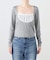 シフォンドッキングカットトップス