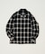 OMBRE CHECK / オープンカラーシャツ