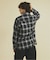 OMBRE CHECK / オープンカラーシャツ