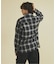 OMBRE CHECK / オープンカラーシャツ