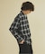 OMBRE CHECK / オープンカラーシャツ