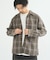 OMBRE CHECK / オープンカラーシャツ