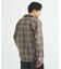OMBRE CHECK / オープンカラーシャツ